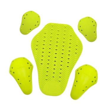 Imagem de IEUDNS 5 peças de para jaqueta de motocicleta, cotoveleiras, ombreiras, acessórios respiráveis, protetor de equitação de EVA para motocross para