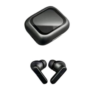 Imagem de BaotyJie Fones de ouvido intra-auriculares com carregamento tipo C, confortáveis ​​de usar, 18 horas de duração, fones de ouvido para dirigir, andar de, Preto