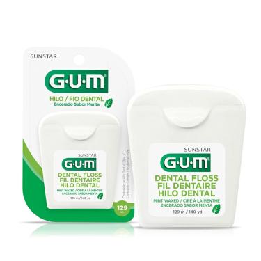 Imagem de Fio Dental Gum Sabor Menta 129m