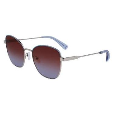 Imagem de Óculos de Sol Longchamp LO164S 043 - Cinza 57-Feminino