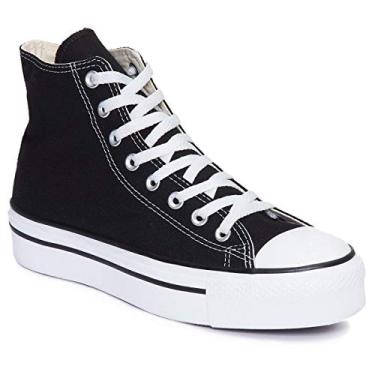 Imagem de Tênis Converse All Star Chuck Taylor Platform HI Preto Branco CT04940001