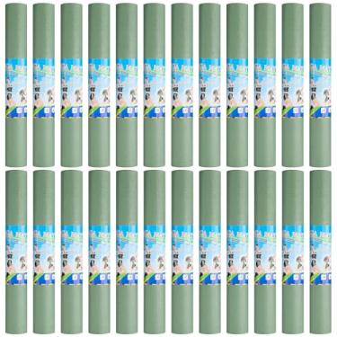 Imagem de Funtery 24 peças de tapete de ioga de 3 mm de espessura, 162 x 61 cm, tapete de treino antiderrapante, fitness para mulheres, crianças, academia, casa, pilates, material resistente e fácil de limpar