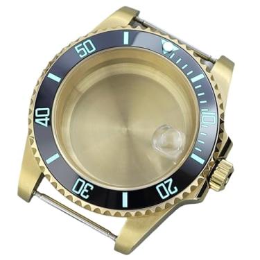 Imagem de FEIYASHI Relógio preto impermeável SUB Diver de 40 mm, caixa de aço, vidro de safira para NH35 NH34 36 Miyota8215 ETA2824 Movimento (movimento miyota8215 8205 + capa inferior sólida 3)