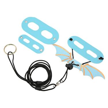 Imagem de GLOGLOW Caia de Animais de Estimação e Palavras -chave do Público -alvo :(Rabino Lagarto Coleira, Arnês de Dragão Barbudo Ajustáveis ​​para Répteis Lagartos Gecko Iguanas Anfíbios Nan Nan (Azul)