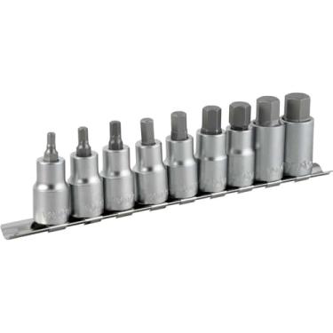 Imagem de Vonder, Jogo De Soquetes Hexagonais, Encaixe 1/2", 3/16 A 5/8".