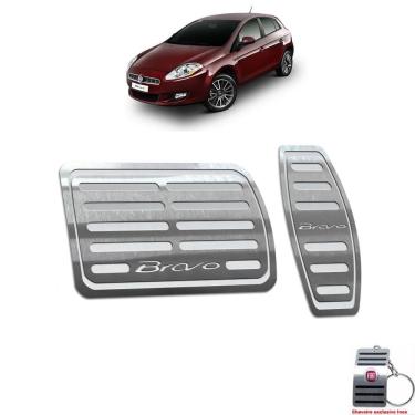Imagem de Pedaleira Automático Em Inox Fiat Bravo 2011 A 2016
