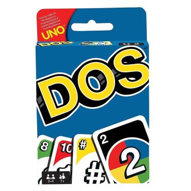 Imagem de Uno DOS Card Game Colorido Classic Teams Versão Mattel