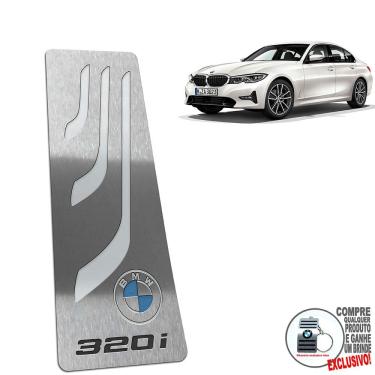 Imagem de Descanso de Pé Aço Inox Prata Bmw 320I G20 2020 2021