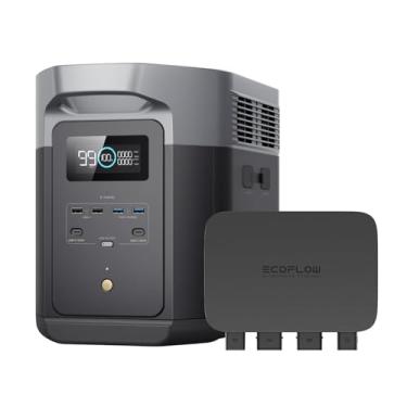 Imagem de EF ECOFLOW - Carregador de Alternador 800W para Estação de Energia Portátil DELTA 2 Max 220V, Recarregue Rápido CC-CC 3 em 1, Carregador de Bateria e Iniciador de Partida, 8x Mais Rápido