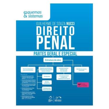 Imagem de Direito Penal - Partes Geral E Especial - Esquemas & Sistemas - 10ª Edição 2026