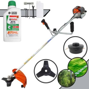 Imagem de Podador de Grama Multifuncional Vulcan VR330P À Gasolina Motor 2 Tempo