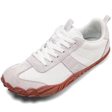 Imagem de Tênis UBFEN Barefoot Shoes para mulheres/homens brancos tamanho 40