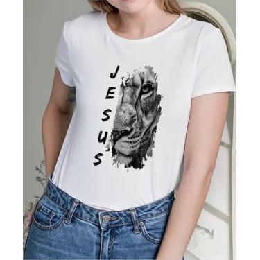 Imagem de Camiseta Camisa Adulto Feminina Masculina Algodão Gospel Moda Evangéli