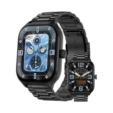 Imagem de Relógio Inteligente Feminino Bluetooth Com Tela HD Monitor De Frequênc