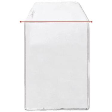 Imagem de Protetor Porta Documentos para CNH com Aba Kit 200 Un Acp, Transparent