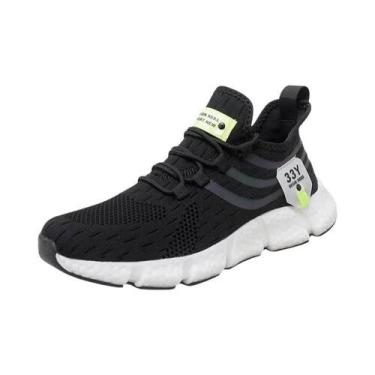 Imagem de Tênis Esportivo Feminino Confortável e Respirável - Sapatos Casuais pa