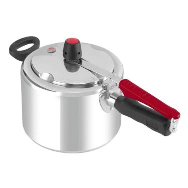 Imagem de Panela de Pressão Clock 4,5 Litros Original Polida Fechamento Interno