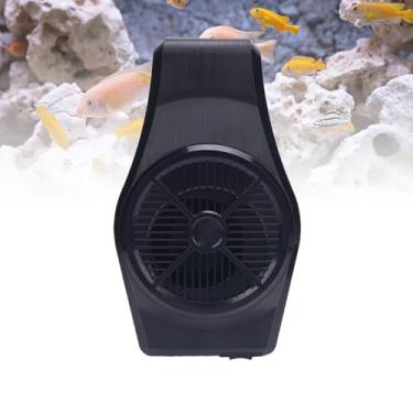 Imagem de Ventilador de Chiller de Aquário, Ventilador de Resfriamento de Tanques de Peixes e Silencioso Com Adaptador para Tanques de água Salgada de água (Plugue nos EUA 100-240V)