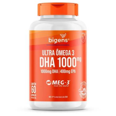 Imagem de Ultra Omega 3 Dha 1000 - 60 Cápsulas - Bigens-Masculino