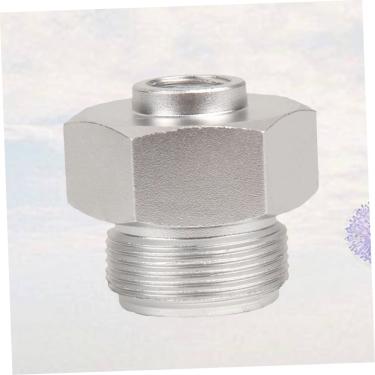 Imagem de Adaptador de recarga de tanque de gás cabeça de conversão para tanques de propano fácil instalação adaptador de cilindro de gás para acampamento e uso duradouro com rosca