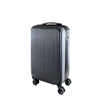 Imagem de Mala de Bordo 10KG ABS Padrão Anac Giratória Viagem Texas (Preta)