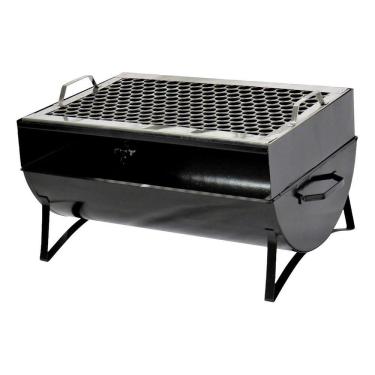 Imagem de Churrasqueira Aço Carbono E Grelha Fe 44x30x24cm