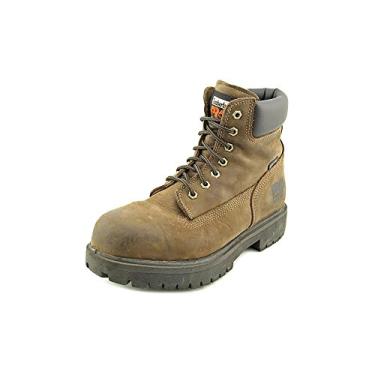 Imagem de Timberland PRO Bota de trabalho masculina Direct Attach 15 cm, bico de segurança, impermeável, isolamento térmico, Marrom, 9.5 Wide