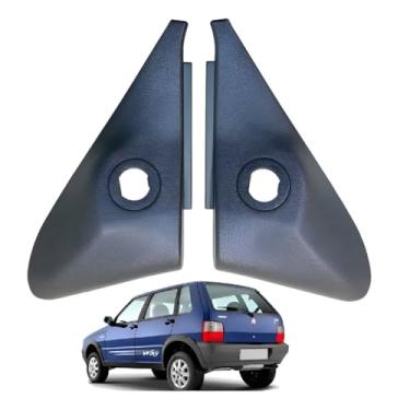 Imagem de Acabamento Retrovisor Uno 2004 2005 2006 2007 2008 2009 2010 2011 2012 2013 Par