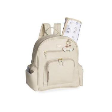 Imagem de Mochila de Maternidade MasterBag Noah Carrinhos Marfim-Masculino