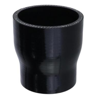 Imagem de Crapyt ID 5.1 cm a 6.3 cm (51 mm a 63 mm) Comprimento 3" (76 mm) Acoplador Redutor Reto, Silicone Reforçado 4 Camadas, Mangueira de Acoplador Reto, para Caminhões, Navios, Turbocompressor ou Tubo de