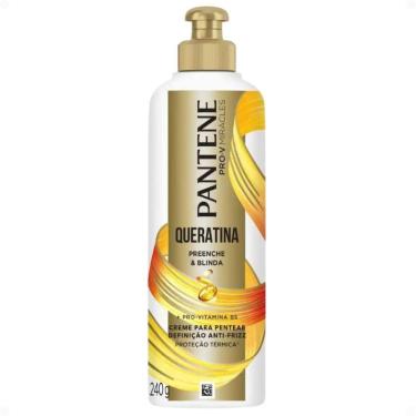 Imagem de Creme Para Pentear Pantene Pro-V Queratina Definição Anti-Frizz 240g