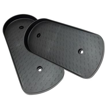 Imagem de Pegciuho Conjunto de 2 Pedais para Simulador de Escada, Pedais Universais para Máquina de Remo, Plataforma para Os Pés em Máquinas de Escalada, para Uso em Amb, Preto