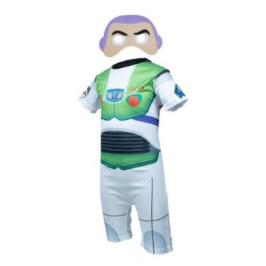 Imagem de Fantasia Infantil Buzz Lightyear Com Máscara De E.V.A - SGB MODAS, G 6
