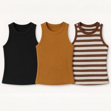 Imagem de Kit 3 Blusas Feminina Ribana Algodão Premium - 77VS LEVOSCH, Preto, Mo