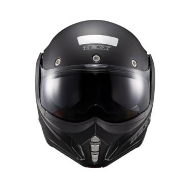 Imagem de Kit Capacete Texx Esc Stratós 180 Preto Fosco Com Luva Phanter Xxl 2Xl Kit De Proteção