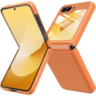 Imagem de Capa de telefone Miimall para Samsung Galaxy Z Flip 6 5G Orange