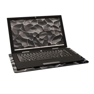 Imagem de TrekBoard Mesa para laptop, ultra-portátil, impressão artística elegante, superfina e leve, feita nos EUA, viaja bem, meteorito/médio