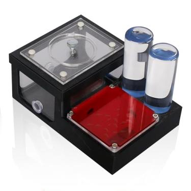 Imagem de yuyala Ant Farm Ninho, preto e vermelho, estrutura acrílica, formicário de mesa para alojamento de colônia de formigas (P)