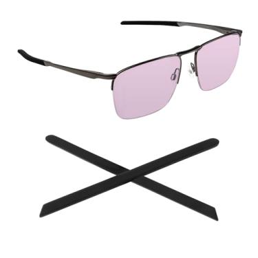 Imagem de Biyxpiv Kits de borracha de substituição para protetores de nariz para óculos Oakley Voon OX3026, fácil instalação, Meias de orelha