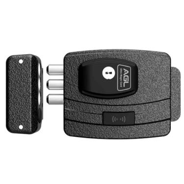 Imagem de FECHADURA AGL ULTRA MAGIC CARD PRETA - CH. E-CODE