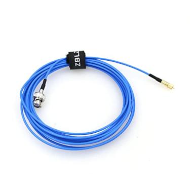 Imagem de ZBLZGP Conector Microdot compatível com cabo de teste de acelerômetro de vibração macho 10-32UNF M5 para BNC macho (8M/800.1 cm, reto M5-BNC)