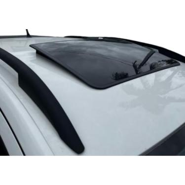 Imagem de Teto Solar Fake Elevado Universal Decorativo para Carros – Aplique Adesivo 3M UV Fumê