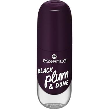 Imagem de Esmalte de unhas com efeito gel essence 84 BLACK plum & DONE