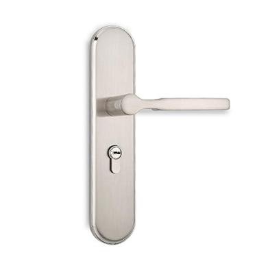 Imagem de Porta fechaduras casa de banho quarto sala de estar porta segurança bloqueio estilo europeia liga de zinco móveis lidar com fechaduras YYDFPIIA