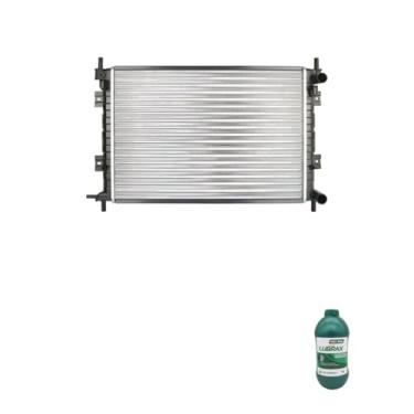 Imagem de Kit Radiador Ford Courier Fiesta 00>02 Ka 09>11 E Aditivo Lubrax Verde Concentrado 1L