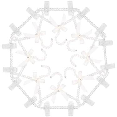 Imagem de ZFLYCANP Pacote com 8 cabides de pérolas, cabides de bebê, elegantes cabides de dama de honra, cabides de plástico de qualidade para modelar camisas, calças, roupas, casaco para adultos, homens