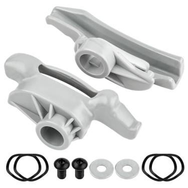 Imagem de HIKIMA Pacote com 2 unidades de kit de montagem e montagem de nylon de perfil baixo adequado para Coats Tire Machine, cabeça de pato/bico de pato, substitui TC184432 8184432, montagem de perfil baixo