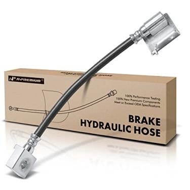 Imagem de A-Premium Mangueira hidráulica de freio de passageiro traseiro compatível com modelos selecionados Ford - F-450 Super Duty 2015, com roda traseira dupla - Substituição # FC3Z2282B