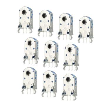 Imagem de Codificador de roda de mouse 11 mm 300 W decodificador preciso de tempo rotativo codificador de roda de rolagem de mouse 15 peças