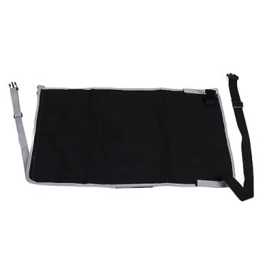 Imagem de GLOGLOW Extensor de Assento de Avião, Material de Lona Com Cintos de Segurança Ajustáveis, Design Leve e Portátil, Perfeito para Viagens de Avião Infantis (Preto)